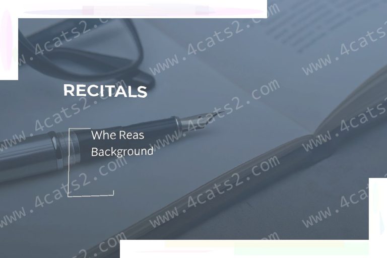 What are Recitals in a Contract and Why They Matter?
